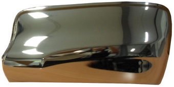 REAR SIDE BUMPER BIG EURO SPEC CHROME